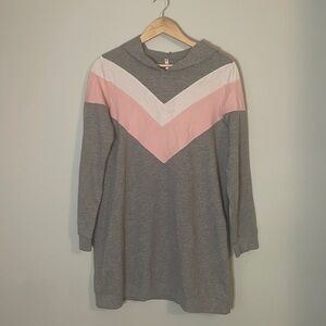 Hoodie Long Sleeve Sweater Dress